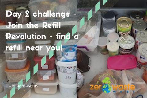 Zero Waste Week - Day Two join the refill revolution with Sabeena Z Ahmed