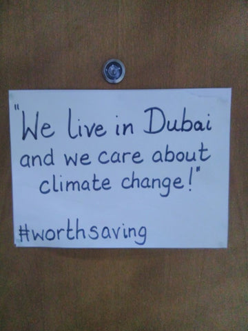 Dubai Climate Change Poster for Climate Action September 2019 with Sabeena Ahmed