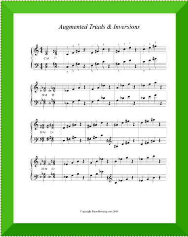 assignment 7.1 writing scale degree triads