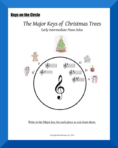 The Major Keys of Christmas Trees