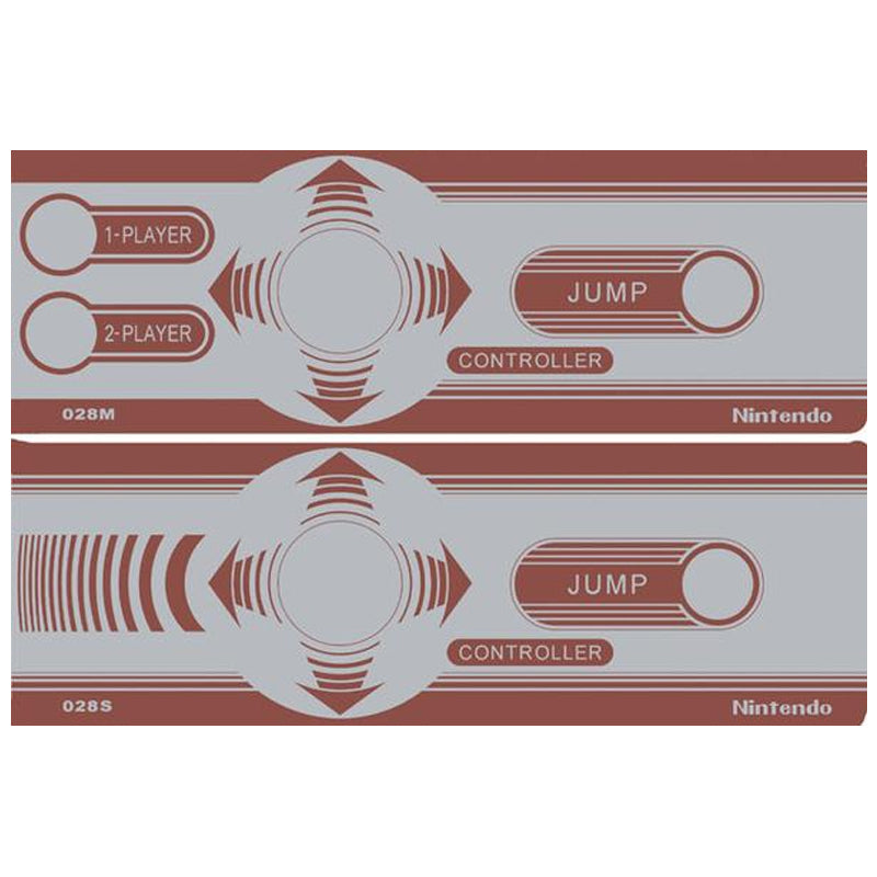 Donkey Kong Cocktail Control Panel Overlay Set - CPO CT