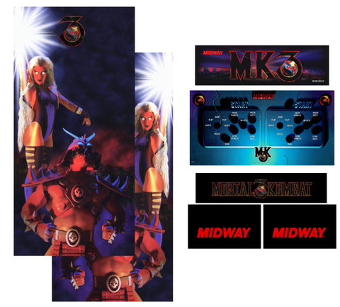 Mortal Kombat 4 - MK4 - Arcade Marquee – Escape Pod Online