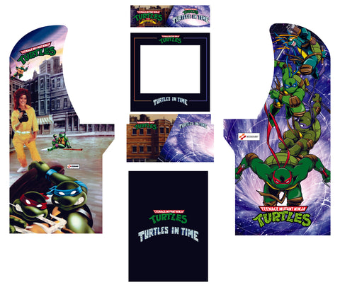 turtles ninja mutant teenage arcade1up kit complete