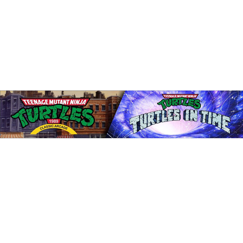 Teenage Mutant Ninja Turtles/Turtles in Time Arcade Marquee