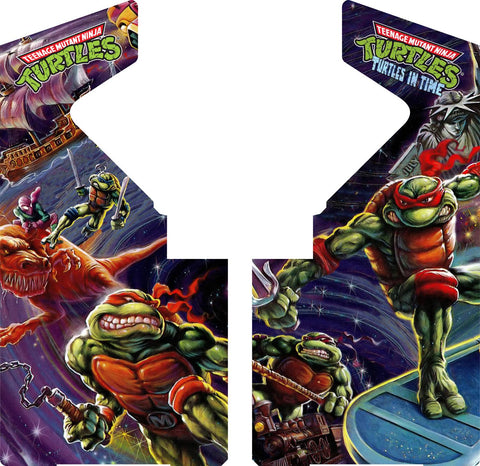 tmnt turtles in time comic book palette