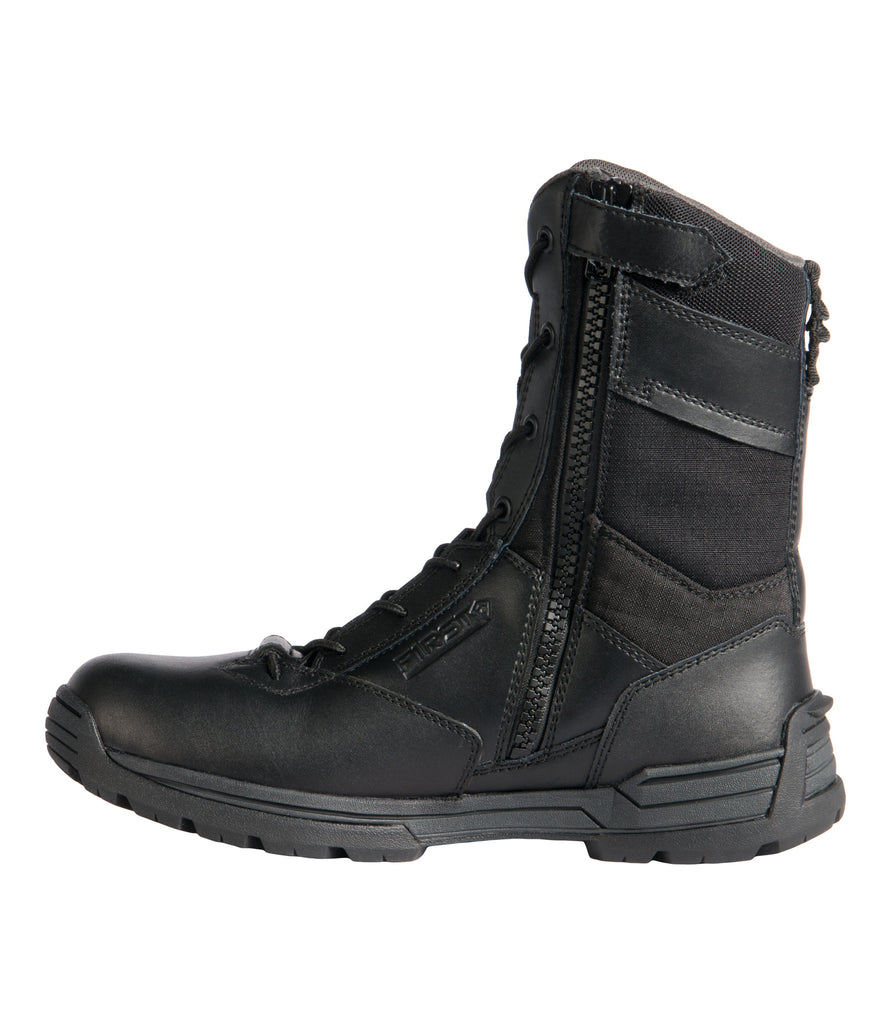 black duty boots