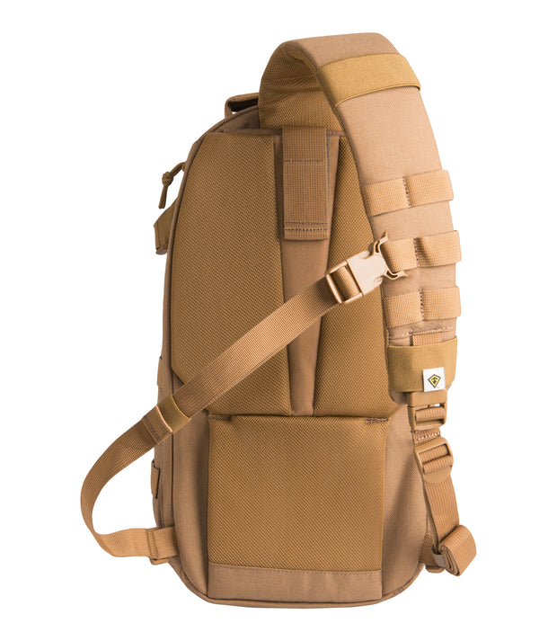 crosshatch sling pack