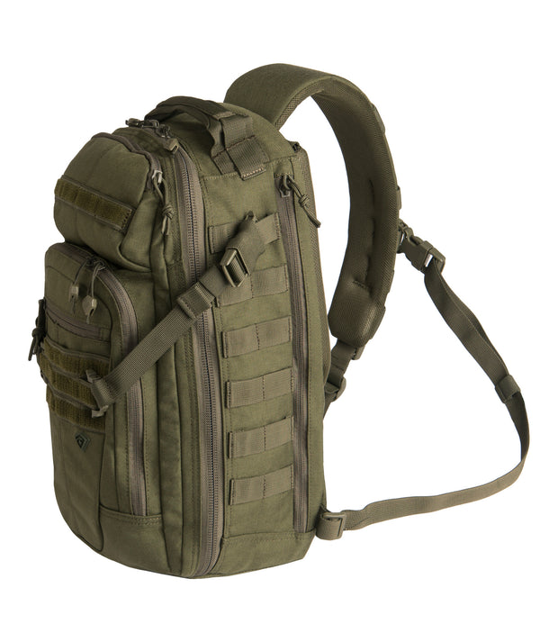 crosshatch sling pack