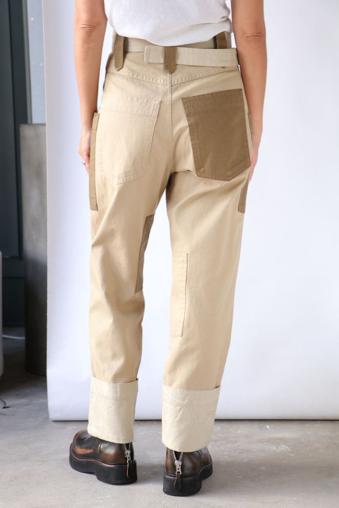 Madilio' sequinned Alberta trousers Isabel Marant - South Beach Legging met  hoge taille in marineblauw - GenesinlifeShops Italy
