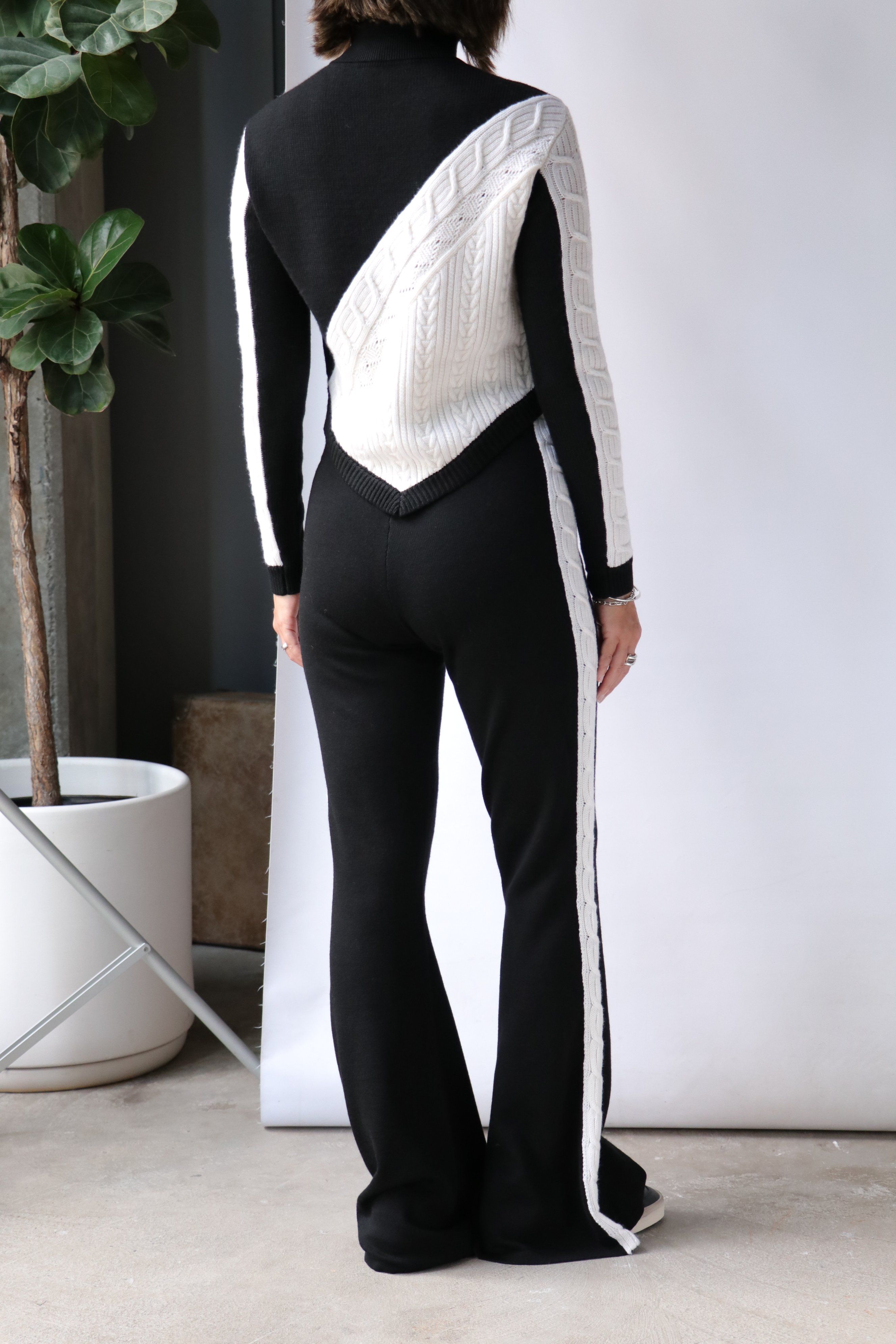 Victor Glemaud Pants w/ White Stripe