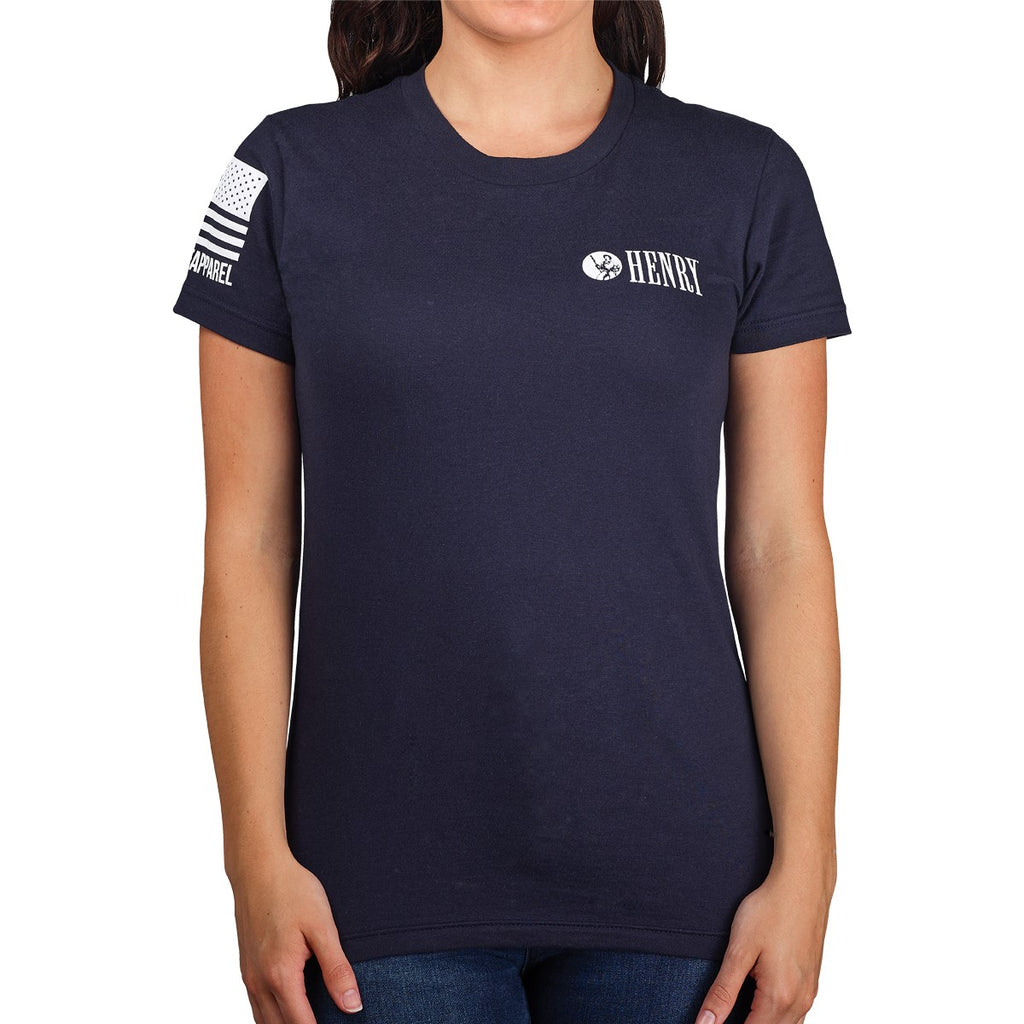 Henry Nine Line Apparel Navy Men S And Women S Tee Henry Pride