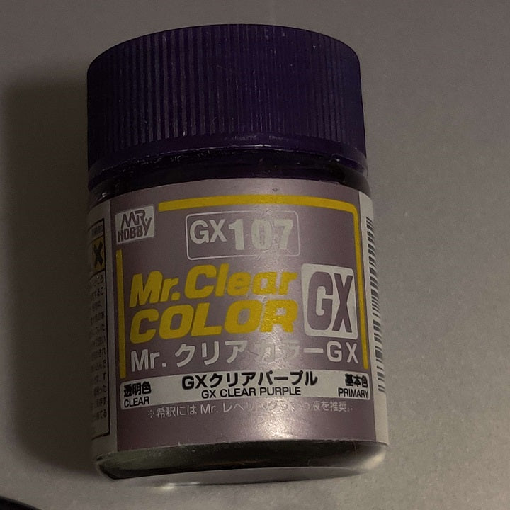 GX Mr. Clear purple paint