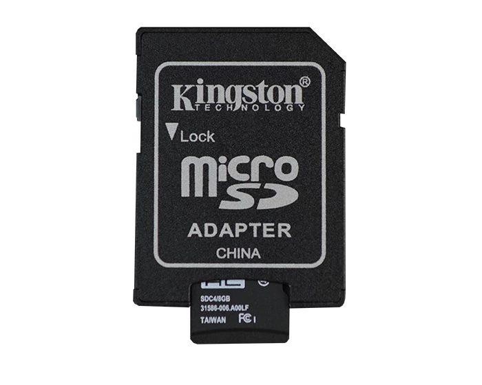 Norm pariteit uitdrukking MicroSD Card & Adapter 8GB | Accessories | TinyCircuits.com