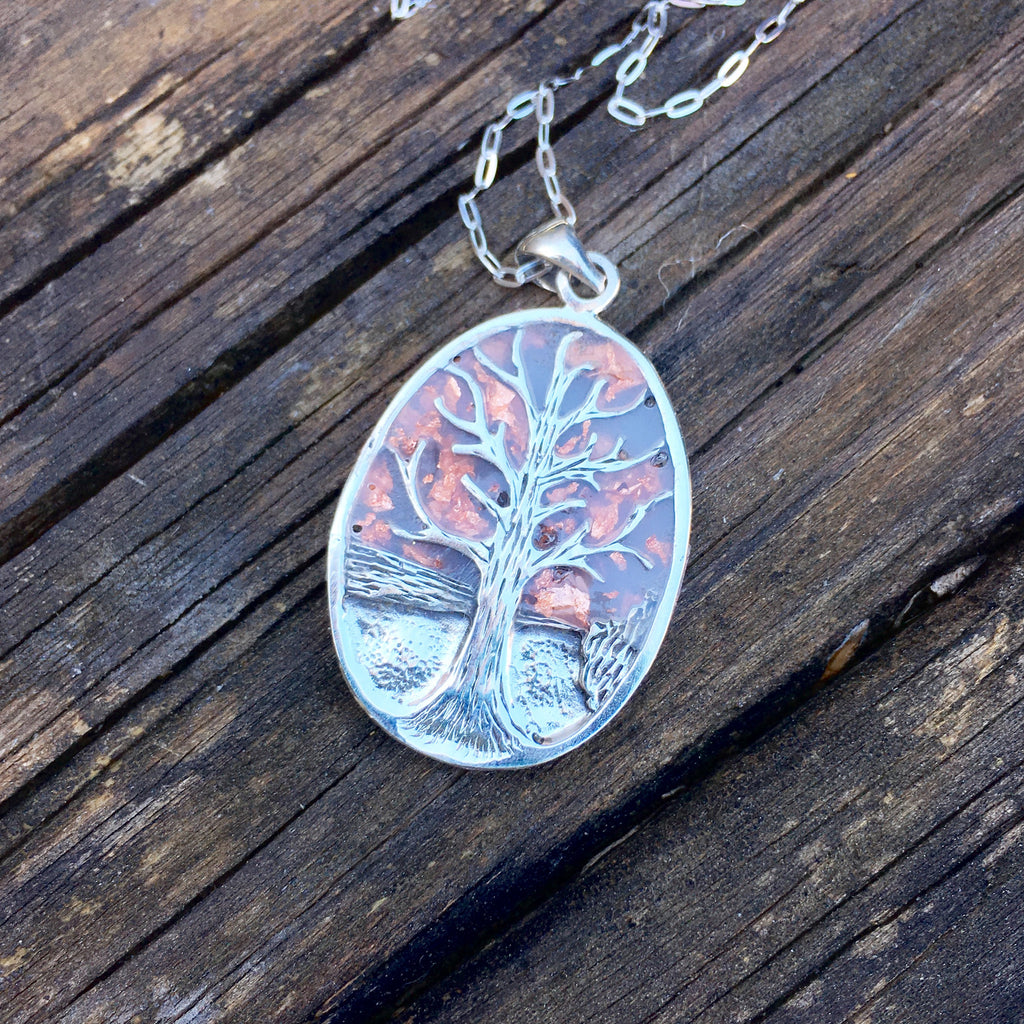 tree of life breast milk necklace