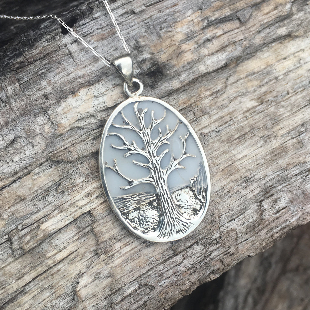 tree of life breast milk necklace