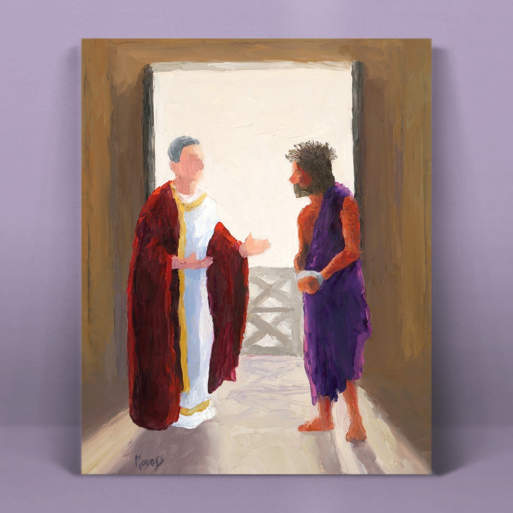 The Ascension Lenten Companion Art Prints Christ and Pilate