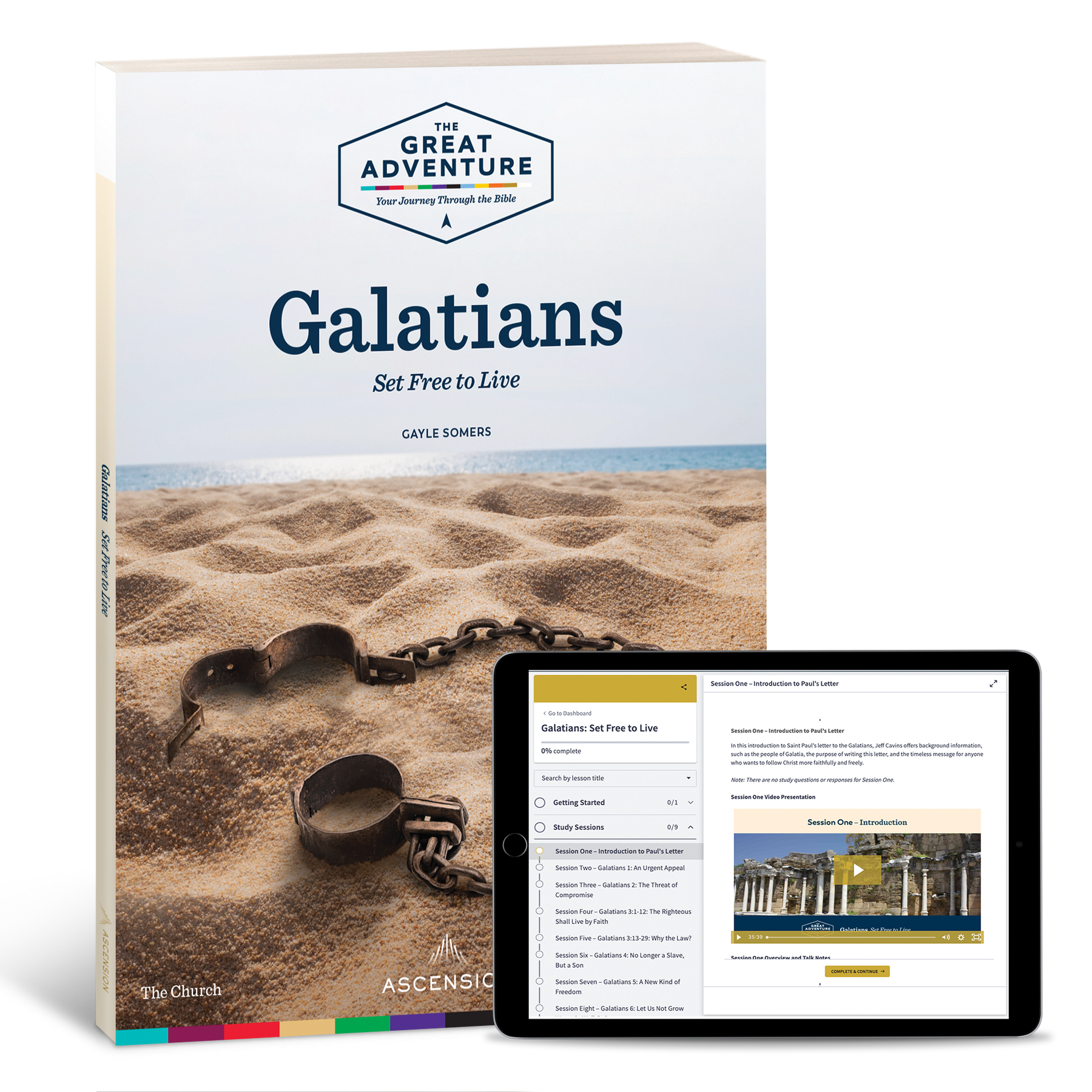 Galatians: Set Free to Live, Study Set
