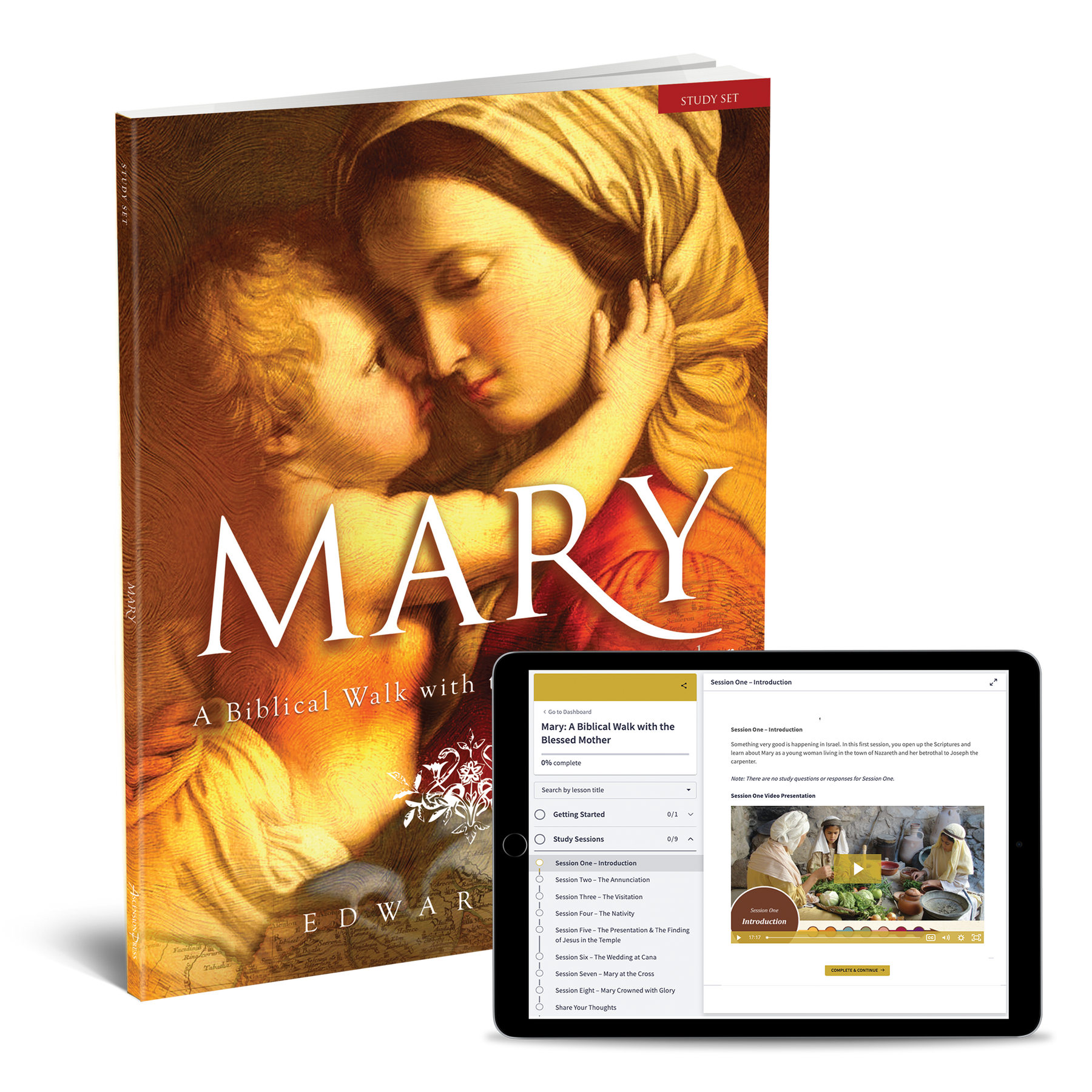 Mary: A Biblical Walk with the Blessed Mother Study Set