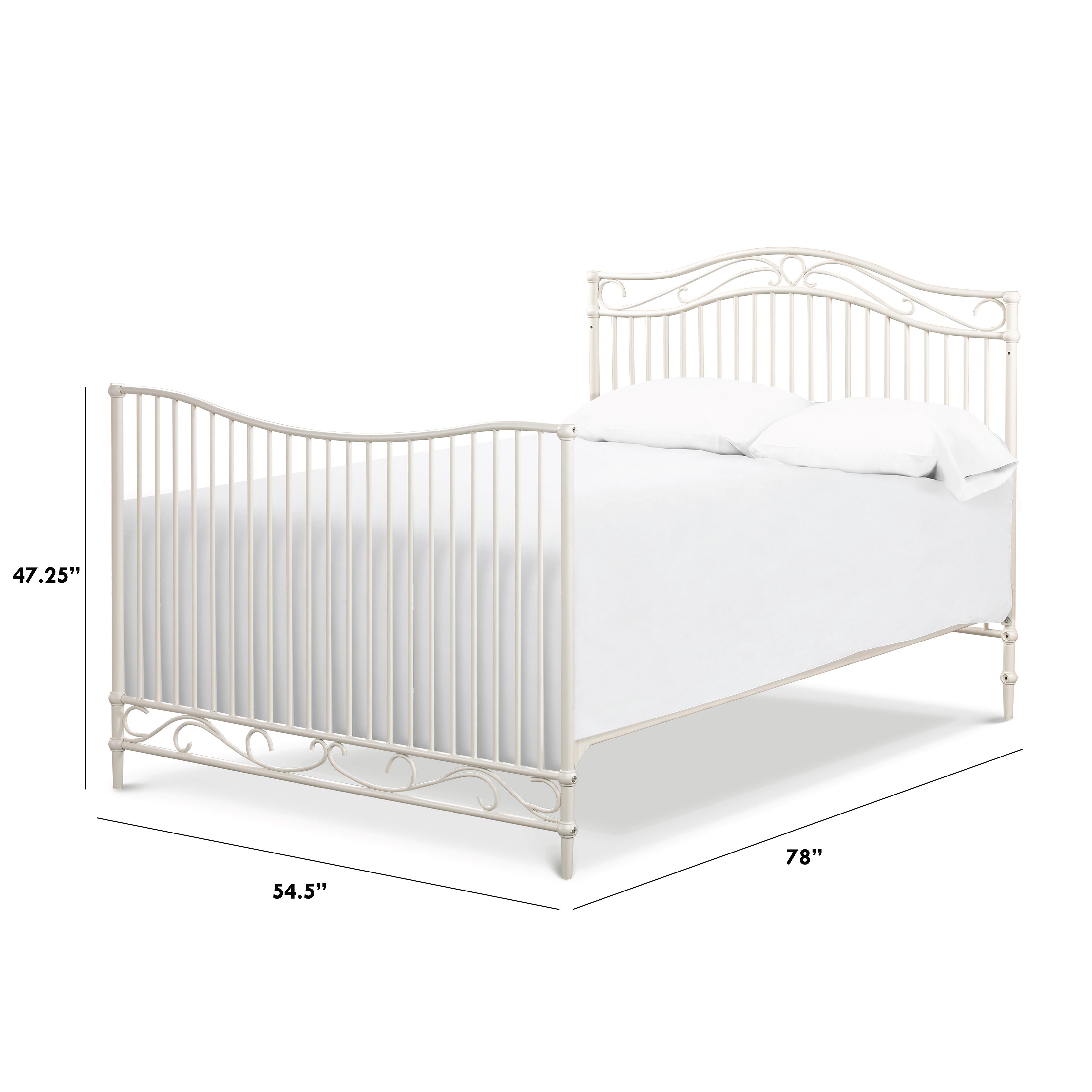 Million Dollar Baby Classic Camellia-Noelle Toddler Bed Conversion Kit