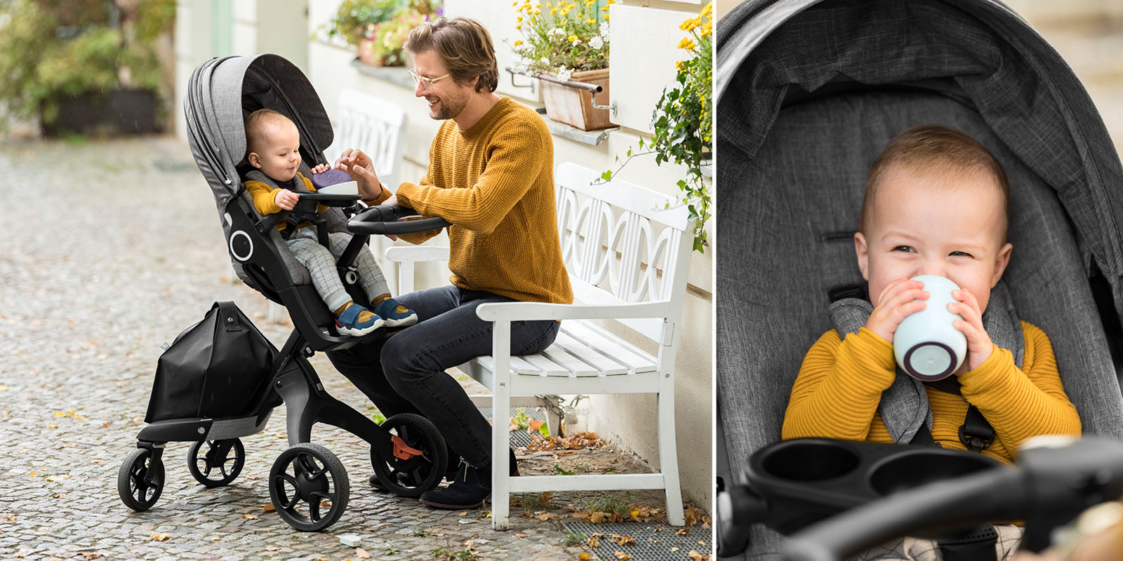 stroller snack tray