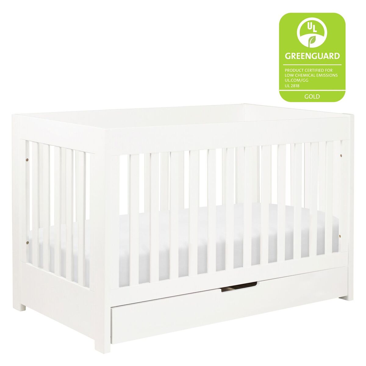 Babyletto Mercer 3 In 1 Convertible Crib Fawn Forest