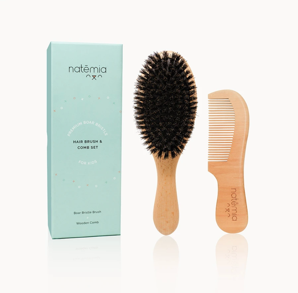 hair brush and comb set