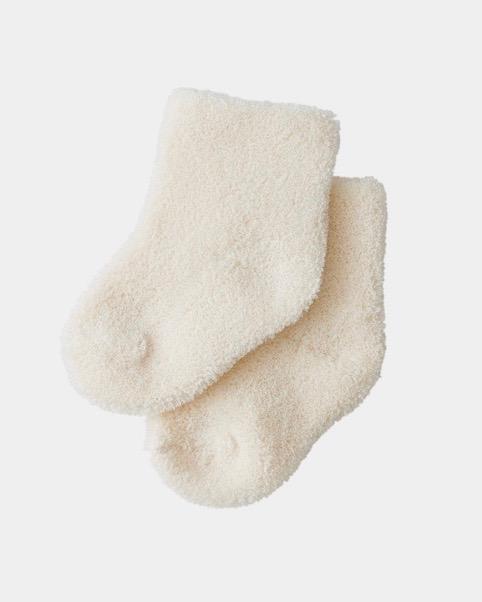 ivory baby socks