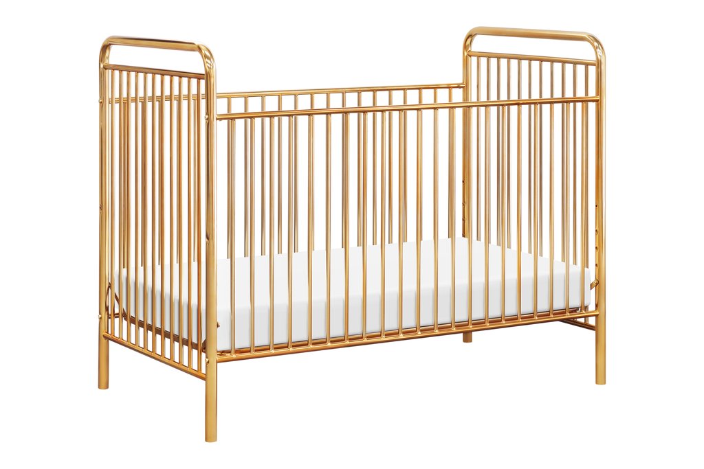 baby crib gold