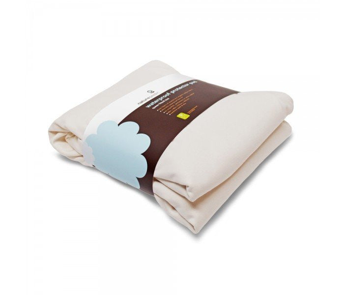 naturepedic waterproof crib pad