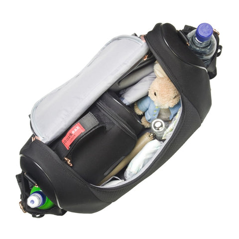 Storksak Hero Luxe Water Resistant Nylon Backpack Diaper Bag