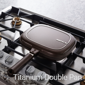 Titanium Double Pan