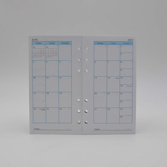 McCarthy Collection: MP35P6 3-1/8 x 5 6-Hole Planner