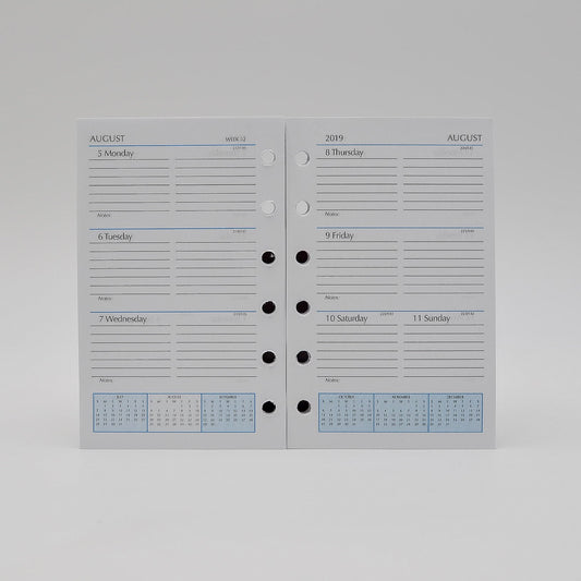 Note Sheets: MSN35P6 3-1/8 x 5 6-Ring – Refill Services