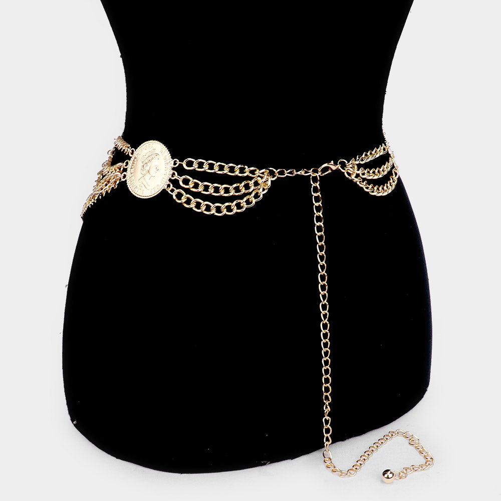 All the coins chain belt – Paparazzi Ready