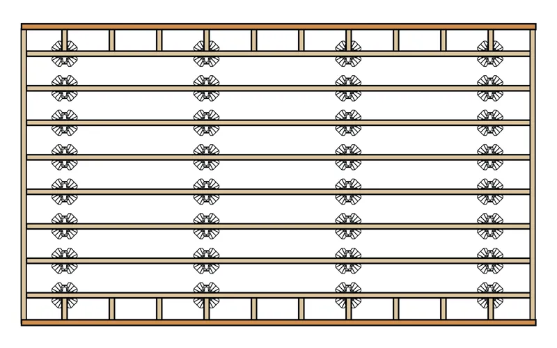 tuffblock deck block layout sub frame 6 x 3m how many deck blocks do you need?