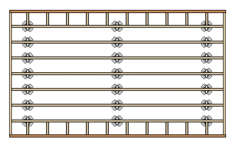 tuffblock deck block layout sub frame 6 x 3m how many deck blocks do you need?