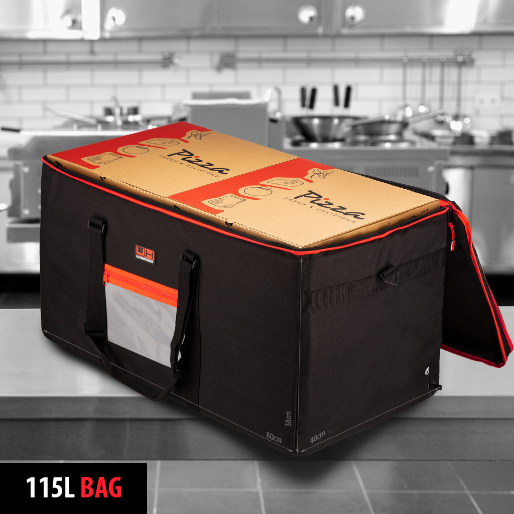 Heated Fully Insulated Food Takeaway Delivery Bag Suitable For Fastfood Resturant Pizza Delivery Ultimateheat