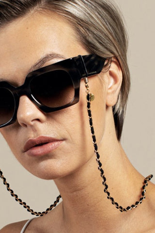 Chloe Glasses Chain Gold – The Bias Cut