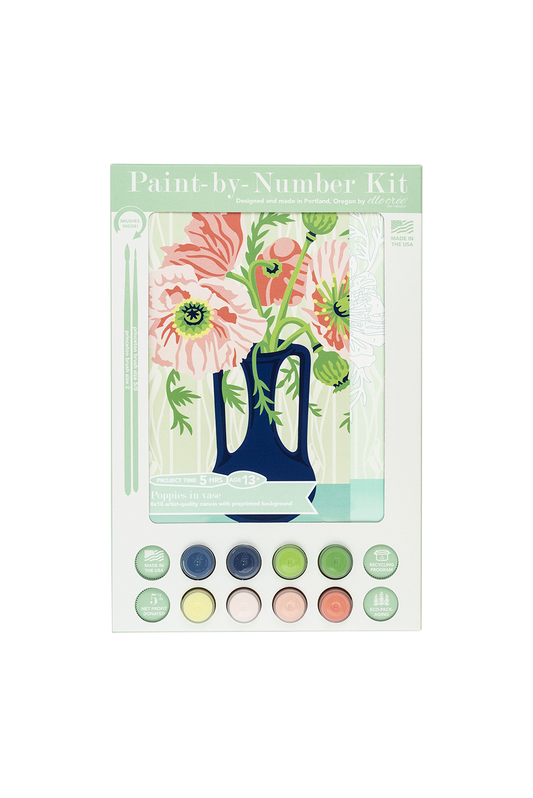 Fox with Chicory Paint-by-Number Kit – Two Tulips Boutique