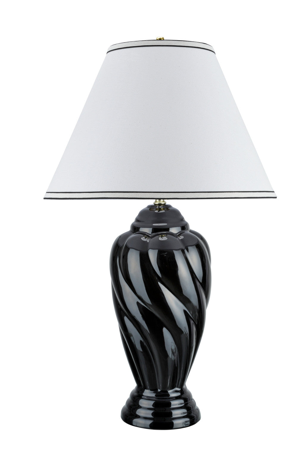 black and white table lamp shades