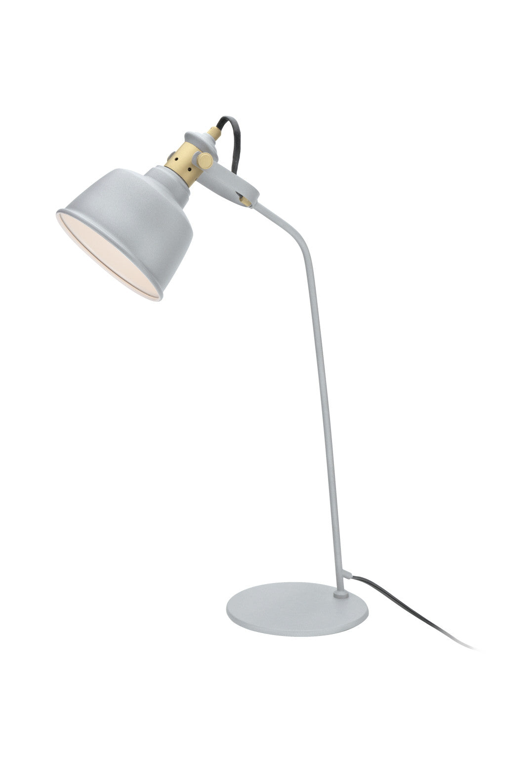 24" High Modern Desk Lamp, Cement Grey with Meta – Aspen Creative Corporation