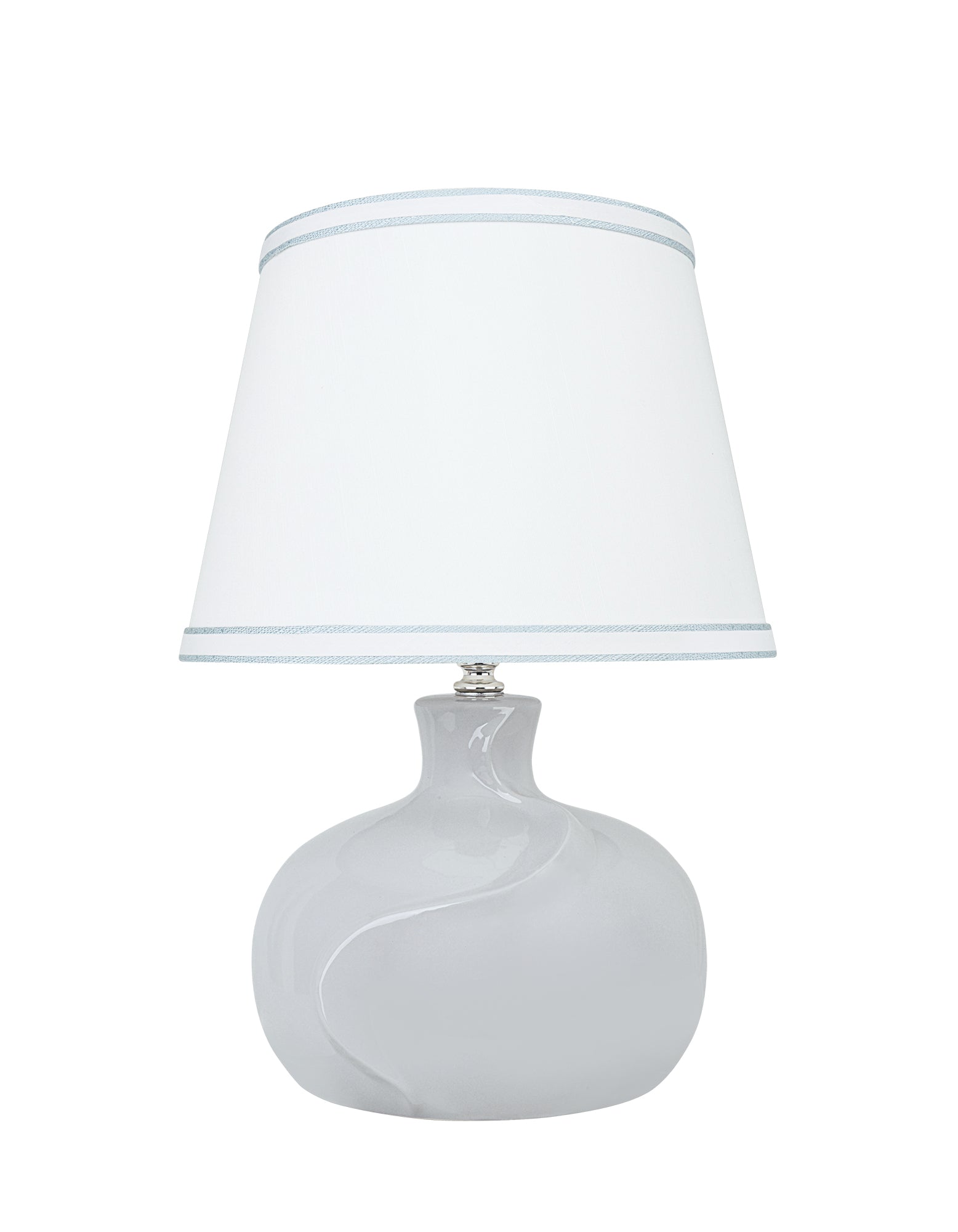 white ceramic lamp shade