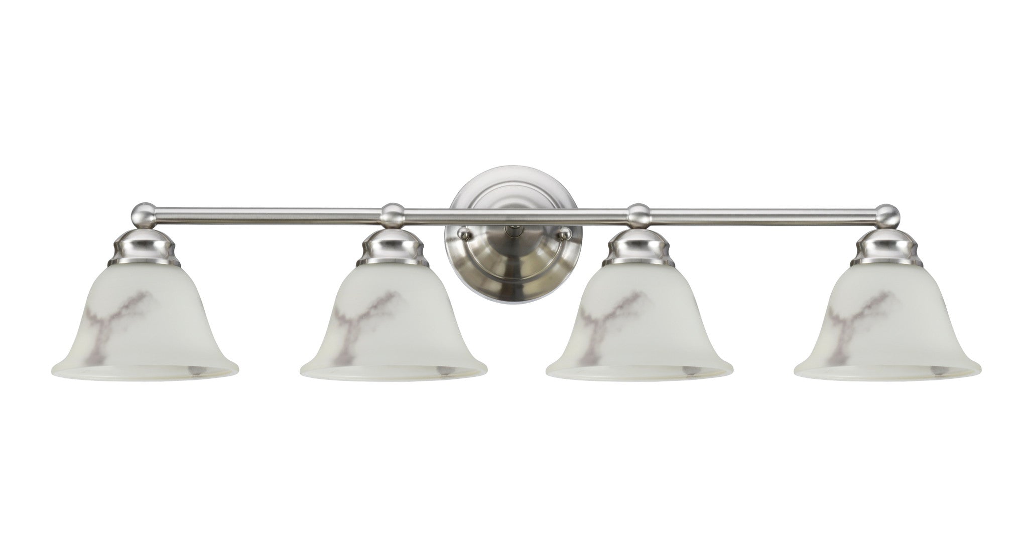 62003 4 Light Metal Bathroom Vanity Wall Light Fixture 32 W