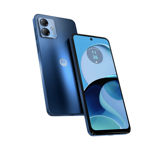 Motorola Moto G54 Dual-SIM 256GB ROM + 8GB RAM (Only GSM  No CDMA) Factory  Unlocked 5G Smartphone (Glacier Blue) - International Version 
