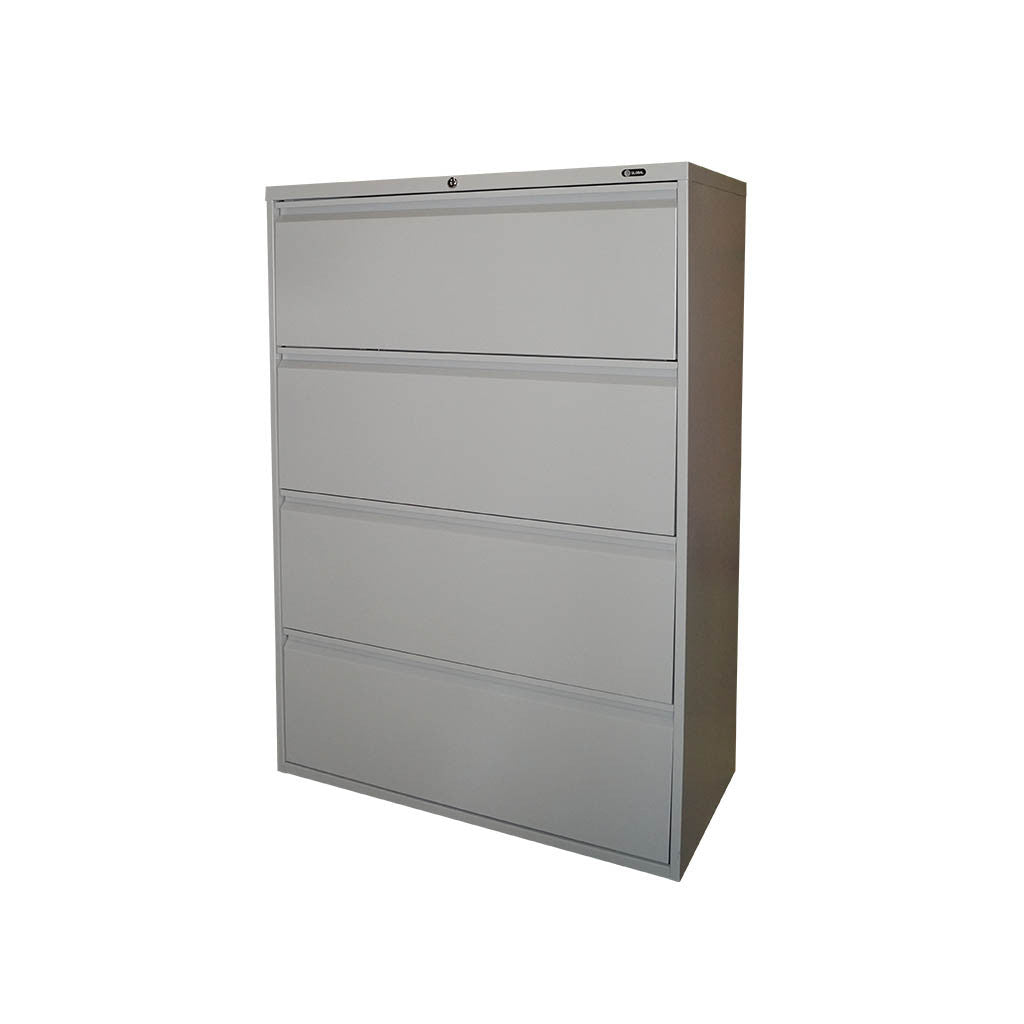 Global 4 Drawer Fixed Front Metal Lateral File Ofx Office