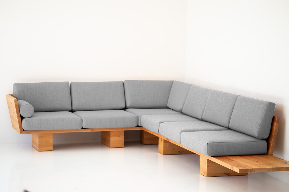 Suelo Modern Wood Sofa  Modern wood sofa, Wood sofa, Minimalist sofa