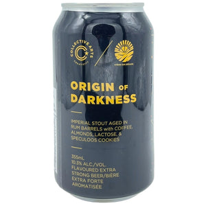Collective Arts Brewing Collective Arts x Vitamin Sea Origin Of Darkness: w Coffee, Almonds, Lactose & Speculoos Cookies - Beer Shop HQ
