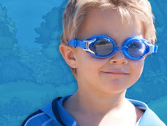 Banz Uv Swim Goggles - Gafas de natación antivaho para niños - Encuesta, Playa, Clases de natación