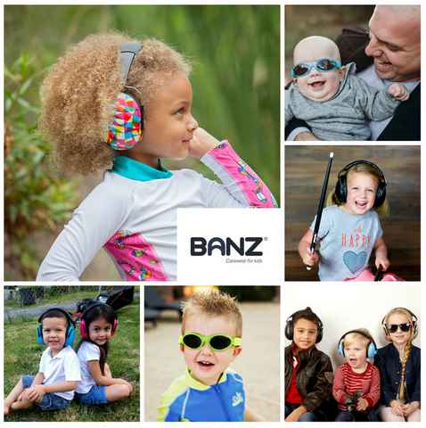 Banz Protección auditiva y solar para bebés y niños