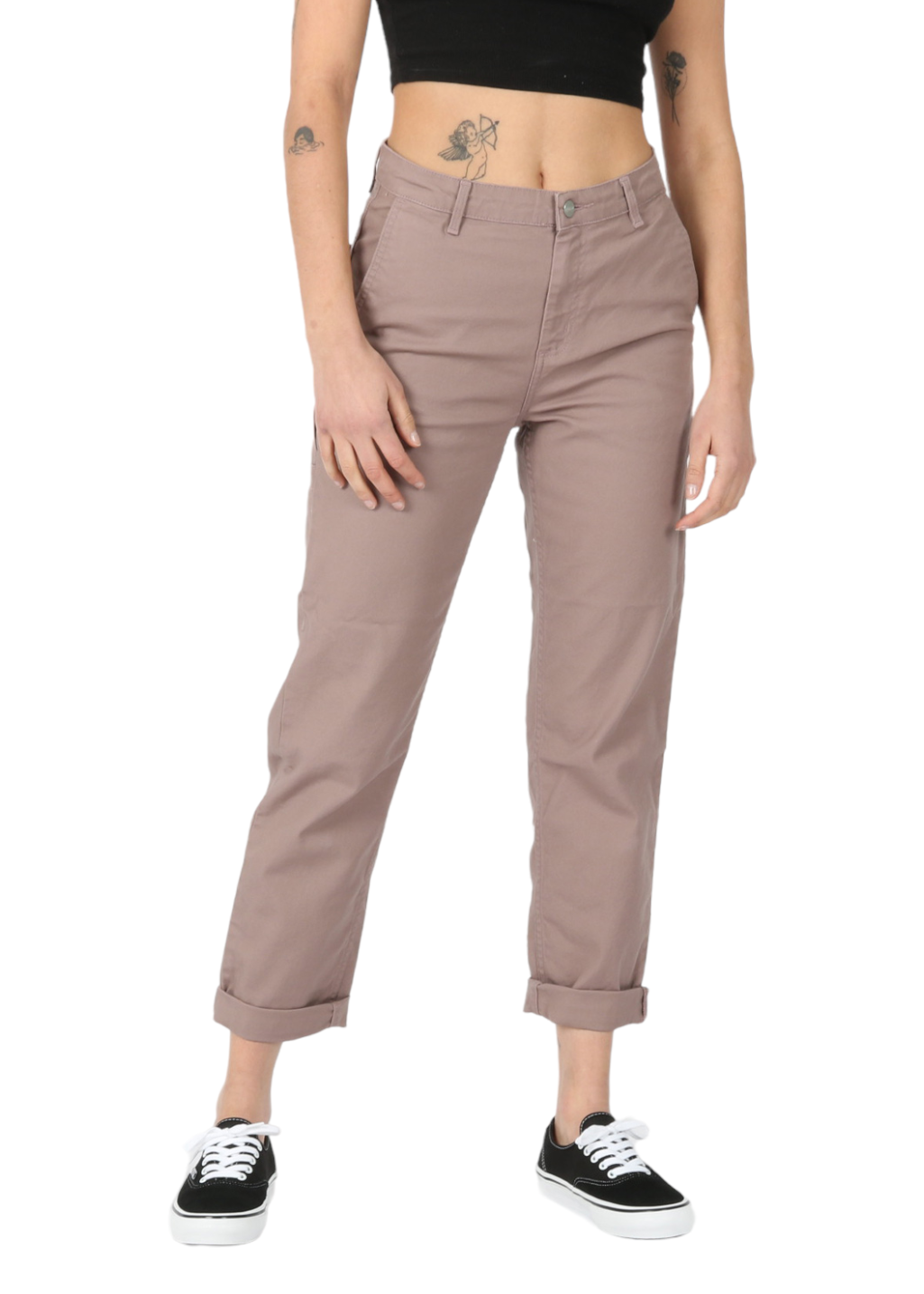 W PIERCE PANT STRAIGHT I030289 Trousers DUSTY H BROWN from Carhartt WIP  Women 53 EUR